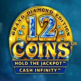 12 Coins Grand Diamond Edition online game logo by Wazdan on betistacasinoo.com
