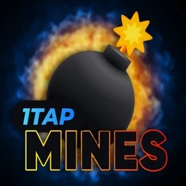 1Tap Mines by Turbo Games, showcased at betistacasinoo.com – game logo