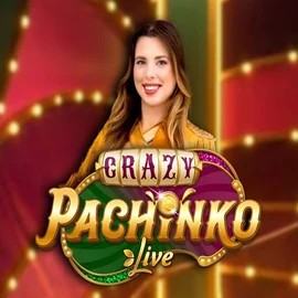 Crazy Pachinko logo by Evolution Betista Casino