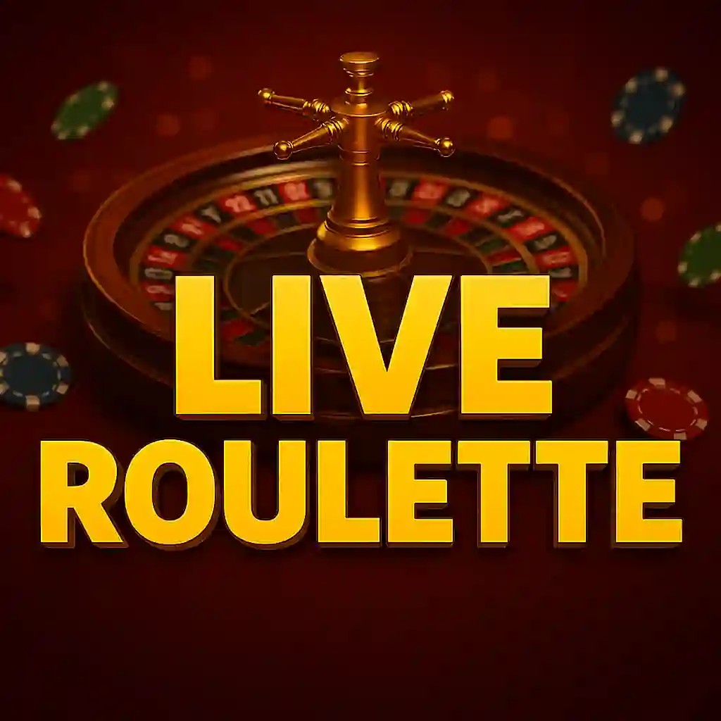 Live Roulette slot logo by Evolution at Betista Casino