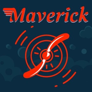 Maverick online game logo by AD LUNAM on betistacasinoo.com
