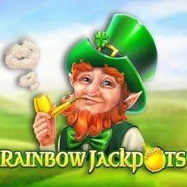 Rainbow Jackpots logo by Red Tiger Gaming Betista Casino