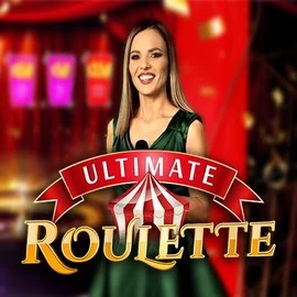 Ultimate Roulette online game logo by Ezugi on betistacasinoo.com